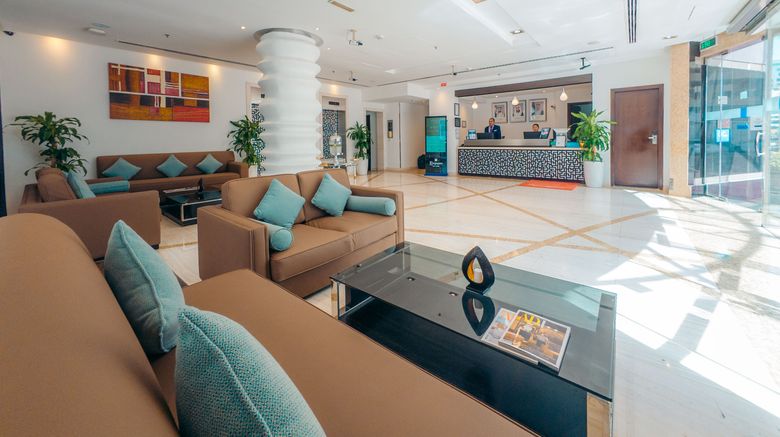 <b>Kingsgate Hotel Abu Dhabi Lobby</b>. Images powered by <a href="https://www.leonardoworldwide.com/" title="Leonardo Worldwide" target="_blank">Leonardo</a>.
