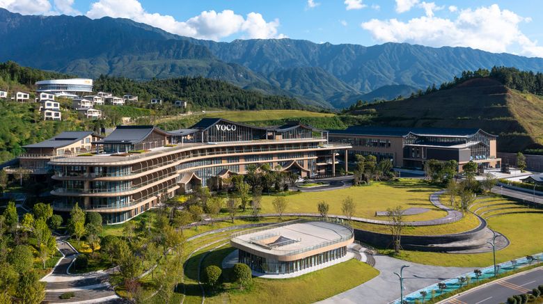 voco Wugong Mountain Jiangxi Exterior. Images powered by <a href="https://www.leonardoworldwide.com" target="_blank" rel="noopener">Leonardo</a>.
