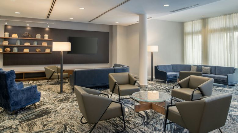 <b>Courtyard Houston Springwoods Village Lobby</b>. Images powered by <a href="https://www.leonardoworldwide.com/" title="Leonardo Worldwide" target="_blank">Leonardo</a>.