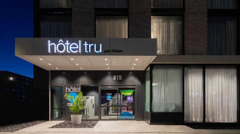 <b>Tru by Hilton Montreal Centre-ville Exterior</b>. Images powered by <a href="https://www.leonardoworldwide.com/" title="Leonardo Worldwide" target="_blank">Leonardo</a>.