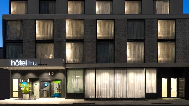 <b>Tru by Hilton Montreal Centre-ville Exterior</b>. Images powered by <a href="https://www.leonardoworldwide.com/" title="Leonardo Worldwide" target="_blank">Leonardo</a>.