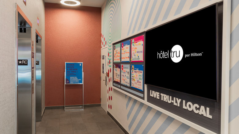 <b>Tru by Hilton Montreal Centre-ville Lobby</b>. Images powered by <a href="https://www.leonardoworldwide.com/" title="Leonardo Worldwide" target="_blank">Leonardo</a>.