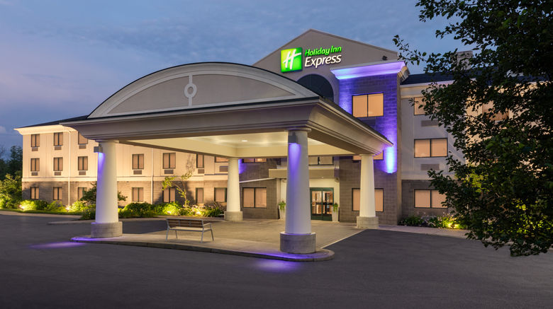 <b>Holiday Inn Express Syracuse Airport Exterior</b>. Images powered by <a href="https://www.leonardoworldwide.com/" title="Leonardo Worldwide" target="_blank">Leonardo</a>.