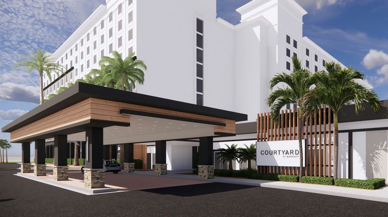 <b>Courtyard by Marriott Universal Orlando Exterior</b>. Images powered by <a href="https://www.leonardoworldwide.com/" title="Leonardo Worldwide" target="_blank">Leonardo</a>.