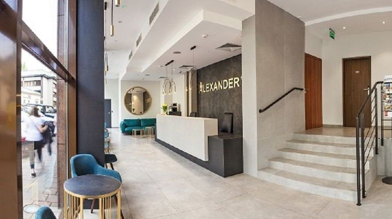 <b>Alexander Hotel Lobby</b>. Images powered by <a href="https://www.leonardoworldwide.com/" title="Leonardo Worldwide" target="_blank">Leonardo</a>.