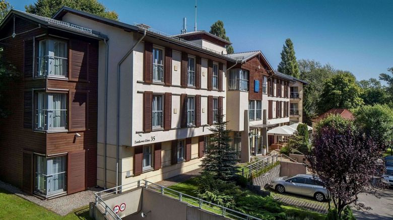 Hotel Aqua Sopot Exterior. Images powered by <a href="https://www.leonardoworldwide.com" target="_blank" rel="noopener">Leonardo</a>.