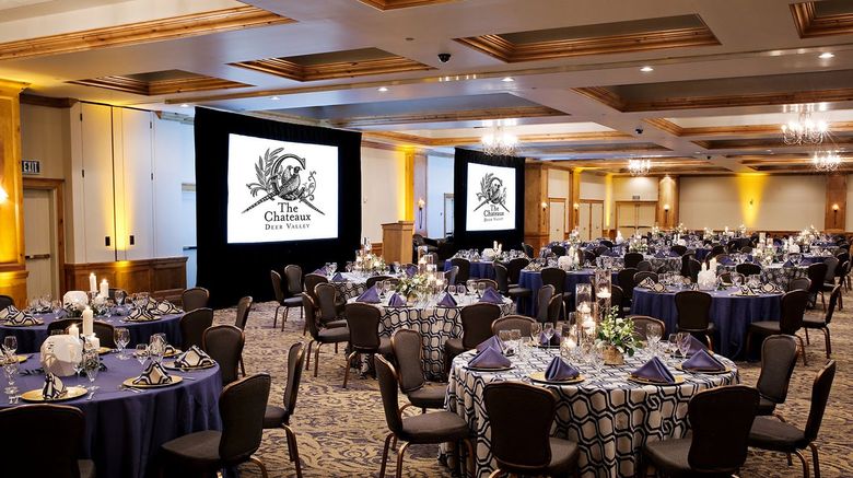 <b>The Chateaux Deer Valley Ballroom</b>. Images powered by <a href="https://www.leonardoworldwide.com/" title="Leonardo Worldwide" target="_blank">Leonardo</a>.