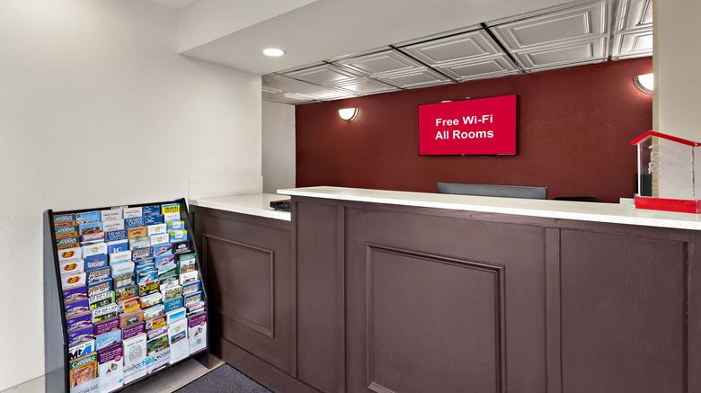 <b>Red Roof Inn Redding Lobby</b>. Images powered by <a href="https://www.leonardoworldwide.com/" title="Leonardo Worldwide" target="_blank">Leonardo</a>.