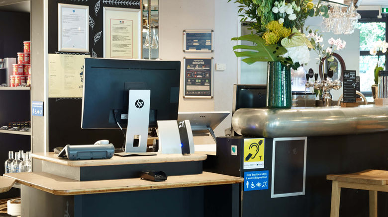 <b>B&B Hotel Paris Velizy Est Lobby</b>. Images powered by <a href="https://www.leonardoworldwide.com/" title="Leonardo Worldwide" target="_blank">Leonardo</a>.