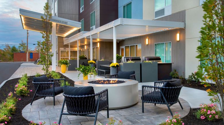 <b>TownePlace Suites Portland Airport ME Exterior</b>. Images powered by <a href="https://www.leonardoworldwide.com/" title="Leonardo Worldwide" target="_blank">Leonardo</a>.
