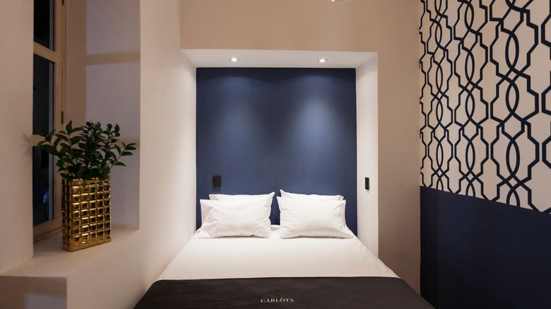 <b>Hotel Carlota Room</b>. Images powered by <a href="https://www.leonardoworldwide.com/" title="Leonardo Worldwide" target="_blank">Leonardo</a>.