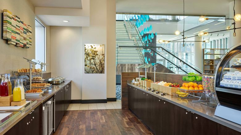 <b>SpringHill Suites Denver Downtown Restaurant</b>. Images powered by <a href="https://www.leonardoworldwide.com/" title="Leonardo Worldwide" target="_blank">Leonardo</a>.
