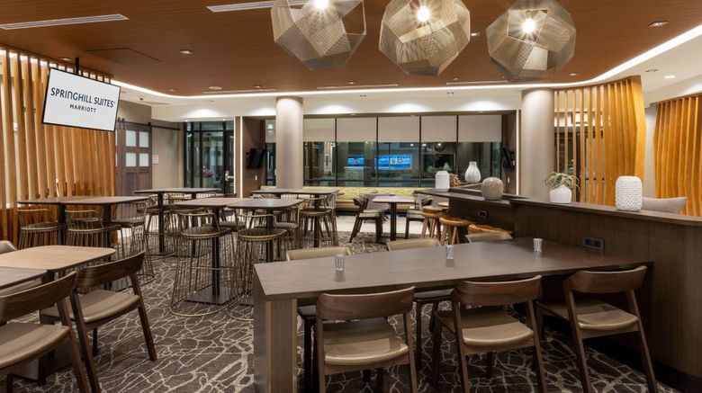 <b>SpringHill Suites By Marriott Restaurant</b>. Images powered by <a href="https://www.leonardoworldwide.com/" title="Leonardo Worldwide" target="_blank">Leonardo</a>.
