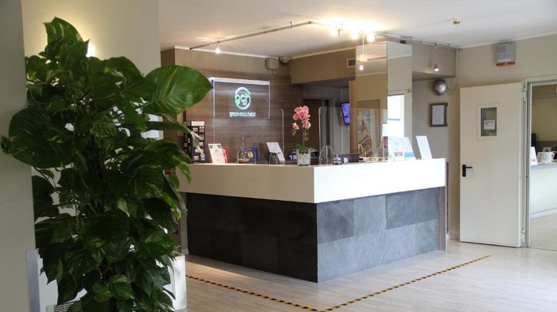 <b>Green Class Candiolo Hotel Lobby</b>. Images powered by <a href="https://www.leonardoworldwide.com/" title="Leonardo Worldwide" target="_blank">Leonardo</a>.