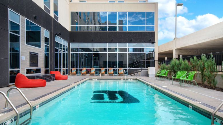 <b>aloft Oklahoma City Downtown - Bricktown Pool</b>. Images powered by <a href="https://www.leonardoworldwide.com/" title="Leonardo Worldwide" target="_blank">Leonardo</a>.