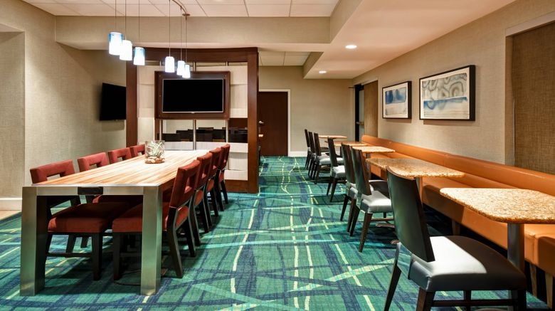<b>SpringHill Suites Baltimore BWI Airport Restaurant</b>. Images powered by <a href="https://www.leonardoworldwide.com/" title="Leonardo Worldwide" target="_blank">Leonardo</a>.