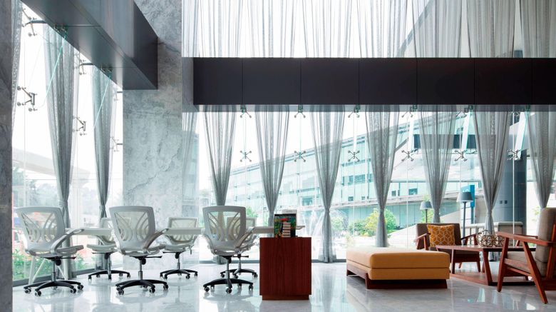 <b>AC Hotel Santa Fe Lobby</b>. Images powered by <a href="https://www.leonardoworldwide.com/" title="Leonardo Worldwide" target="_blank">Leonardo</a>.