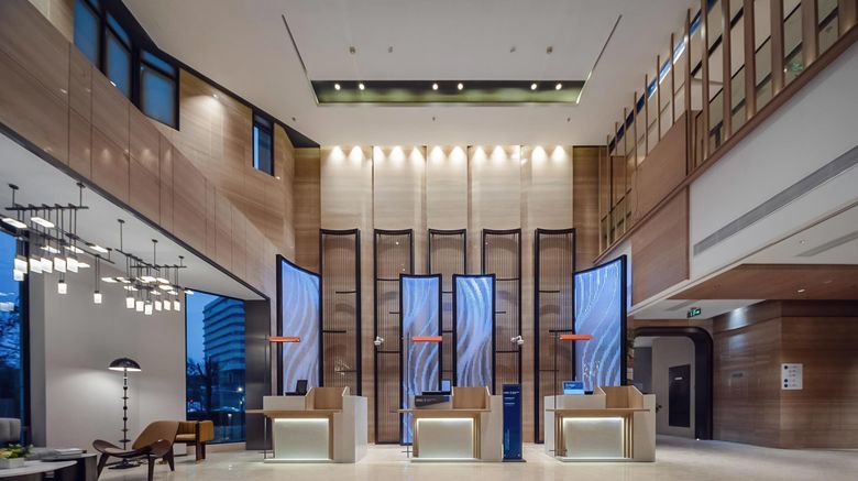 <b>Holiday Inn Express Hongqiao Necc Exterior</b>. Images powered by <a href="https://www.leonardoworldwide.com/" title="Leonardo Worldwide" target="_blank">Leonardo</a>.