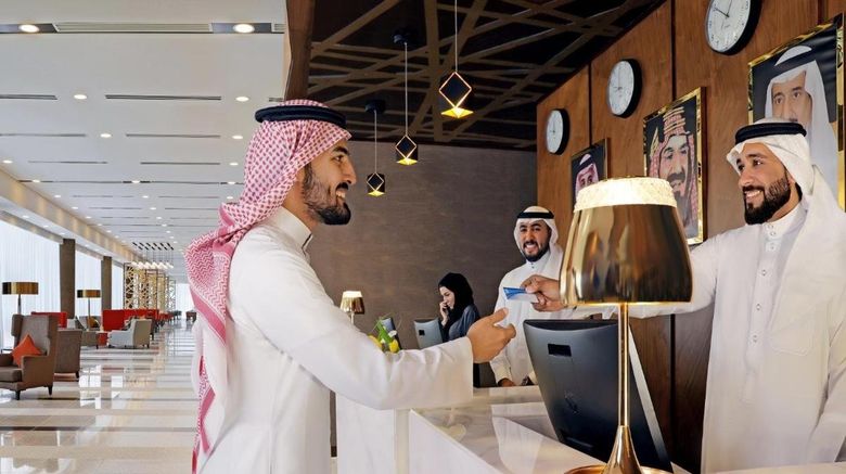 <b>Millennium Madinah Airport Lobby</b>. Images powered by <a href="https://www.leonardoworldwide.com/" title="Leonardo Worldwide" target="_blank">Leonardo</a>.