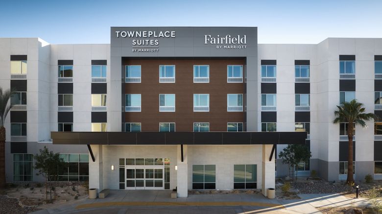 <b>Fairfield Inn & Suites Barstow Exterior</b>. Images powered by <a href="https://www.leonardoworldwide.com/" title="Leonardo Worldwide" target="_blank">Leonardo</a>.