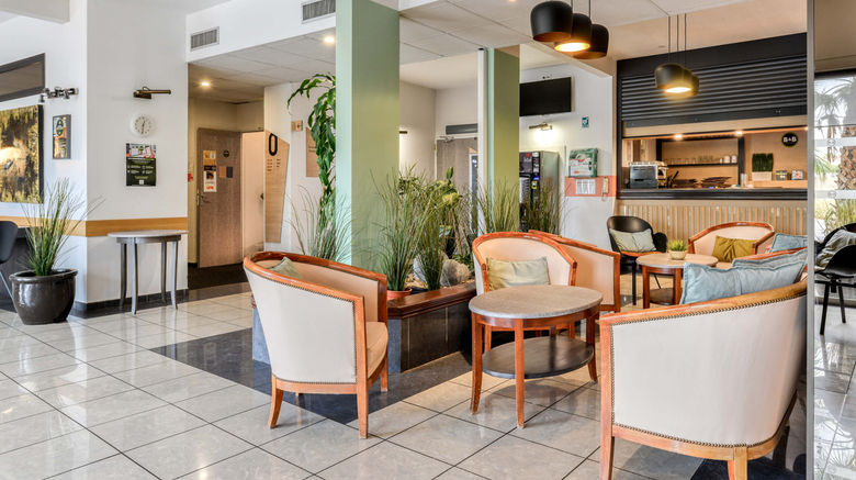 <b>B&B Hotel Montpellier Vendargues Lobby</b>. Images powered by <a href="https://www.leonardoworldwide.com/" title="Leonardo Worldwide" target="_blank">Leonardo</a>.
