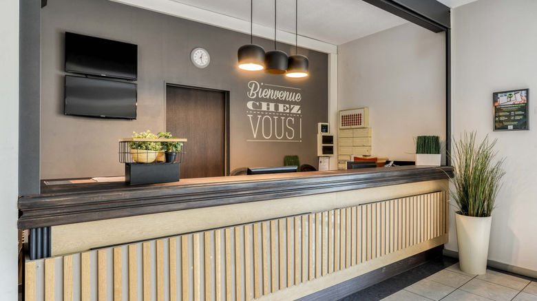 <b>B&B Hotel Montpellier Vendargues Lobby</b>. Images powered by <a href="https://www.leonardoworldwide.com/" title="Leonardo Worldwide" target="_blank">Leonardo</a>.