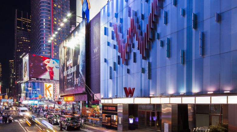 W New York - Times Square Exterior. Images powered by <a href="https://www.leonardoworldwide.com" target="_blank" rel="noopener">Leonardo</a>.