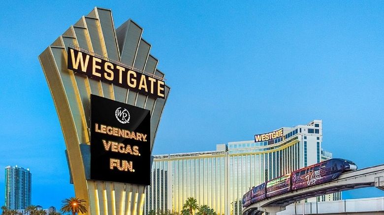 Westgate Las Vegas Resort  and  Casino Exterior. Images powered by <a href=https://www.travelweekly.com/Hotels/Las-Vegas/