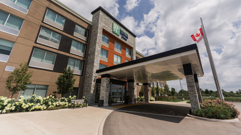 <b>Holiday Inn Express & Suites Welland Exterior</b>. Images powered by <a href="https://www.leonardoworldwide.com/" title="Leonardo Worldwide" target="_blank">Leonardo</a>.
