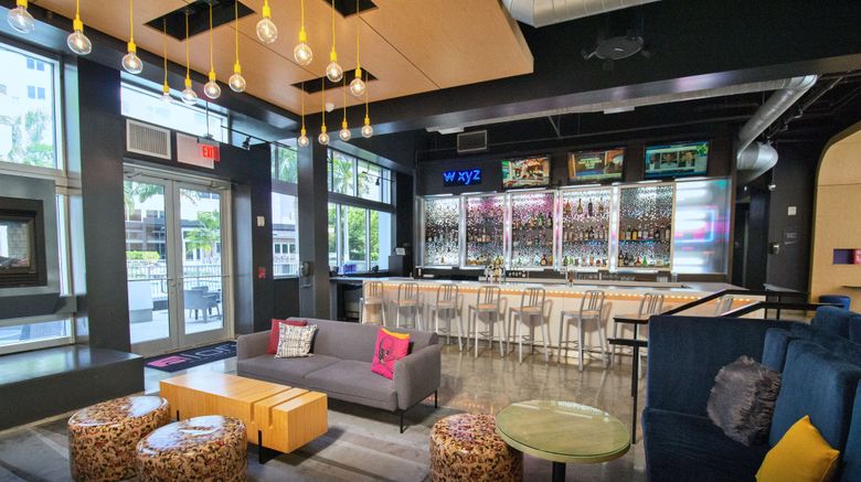 <b>aloft Miami Doral Lobby</b>. Images powered by <a href="https://www.leonardoworldwide.com/" title="Leonardo Worldwide" target="_blank">Leonardo</a>.