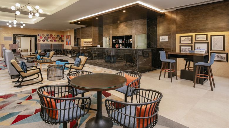 <b>Four Points by Sheraton New Africa Lobby</b>. Images powered by <a href="https://www.leonardoworldwide.com/" title="Leonardo Worldwide" target="_blank">Leonardo</a>.