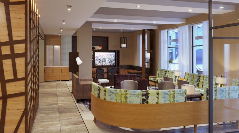 <b>TownePlace Suites Manhattan/Times Square Lobby</b>. Images powered by <a href="https://www.leonardoworldwide.com/" title="Leonardo Worldwide" target="_blank">Leonardo</a>.