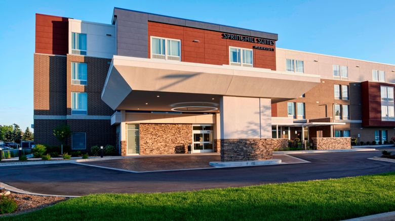 SpringHill Suites Grand Rapids West Exterior. Images powered by <a href="https://www.leonardoworldwide.com" target="_blank" rel="noopener">Leonardo</a>.