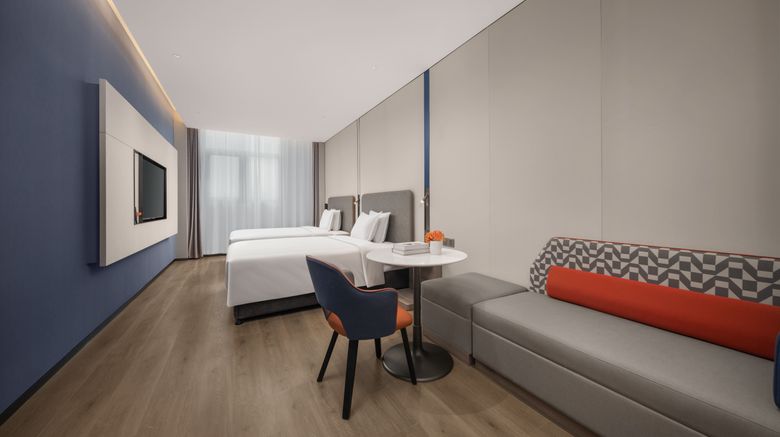 <b>Holiday Inn Express Hongqiao Necc Room</b>. Images powered by <a href="https://www.leonardoworldwide.com/" title="Leonardo Worldwide" target="_blank">Leonardo</a>.