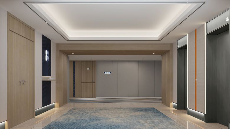 <b>Holiday Inn Express Shanghai Gumei Lobby</b>. Images powered by <a href="https://www.leonardoworldwide.com/" title="Leonardo Worldwide" target="_blank">Leonardo</a>.