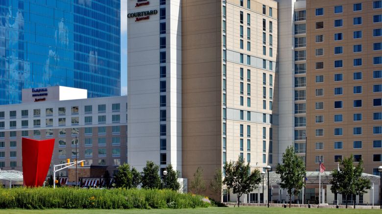 <b>SpringHill Suites Indianapolis Downtown Exterior</b>. Images powered by <a href="https://www.leonardoworldwide.com/" title="Leonardo Worldwide" target="_blank">Leonardo</a>.