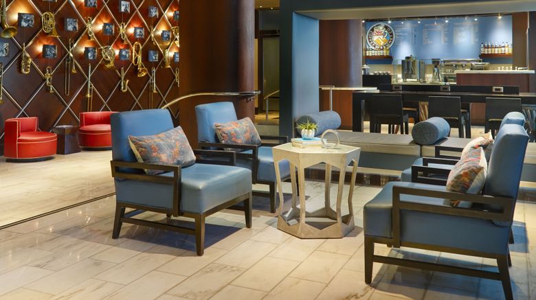 <b>Renaissance Pere Marquette Hotel Lobby</b>. Images powered by <a href="https://www.leonardoworldwide.com/" title="Leonardo Worldwide" target="_blank">Leonardo</a>.