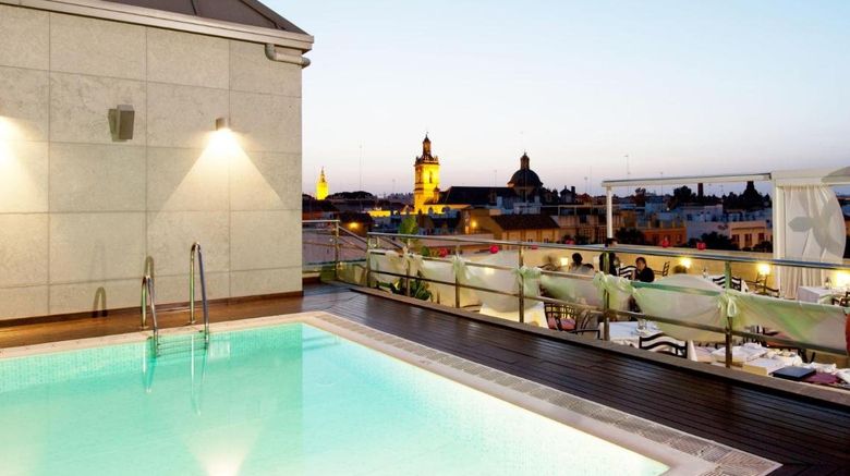 <b>Sevilla Center Hotel Pool</b>. Images powered by <a href="https://www.leonardoworldwide.com/" title="Leonardo Worldwide" target="_blank">Leonardo</a>.