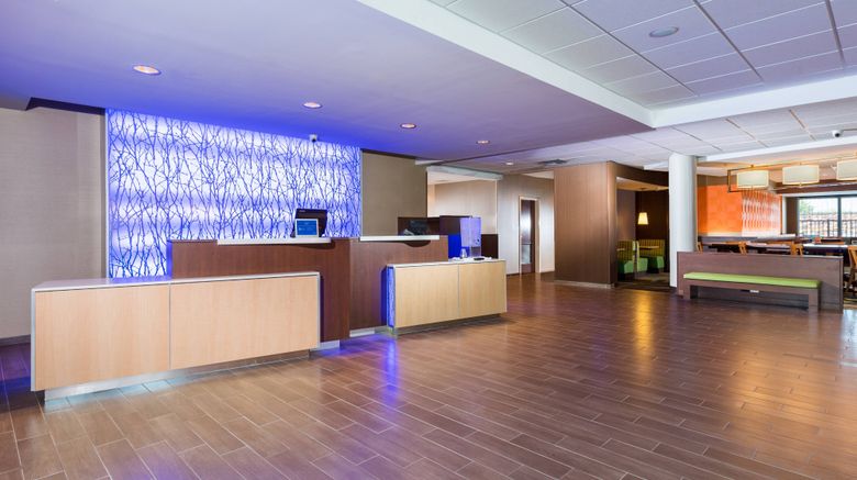 Fairfield Inn  and  Suites Corpus Christi Lobby. Images powered by <a href="https://www.leonardoworldwide.com" target="_blank" rel="noopener">Leonardo</a>.