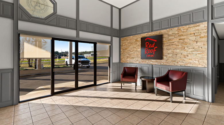 <b>Red Roof Inn Nacogdoches Lobby</b>. Images powered by <a href="https://www.leonardoworldwide.com/" title="Leonardo Worldwide" target="_blank">Leonardo</a>.