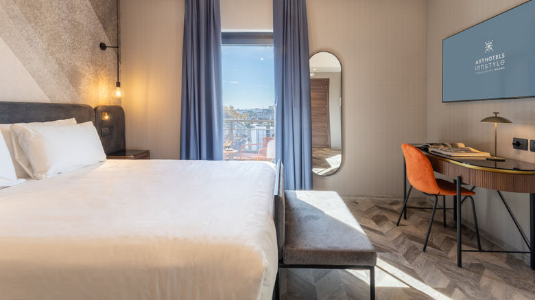 <b>AXYHOTELS InnStyle Milano Room</b>. Images powered by <a href="https://www.leonardoworldwide.com/" title="Leonardo Worldwide" target="_blank">Leonardo</a>.