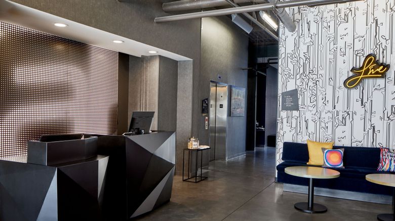 <b>Aloft Nashville Franklin Lobby</b>. Images powered by <a href="https://www.leonardoworldwide.com/" title="Leonardo Worldwide" target="_blank">Leonardo</a>.