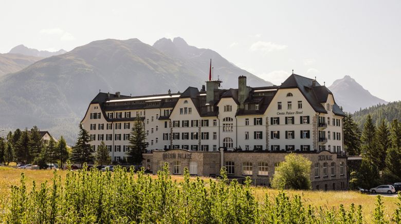 <b>Cresta Palace Celerina Exterior</b>. Images powered by <a href="https://www.leonardoworldwide.com/" title="Leonardo Worldwide" target="_blank">Leonardo</a>.