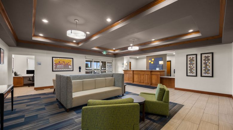 <b>Holiday Inn Express Hotel & Suites Exterior</b>. Images powered by <a href="https://www.leonardoworldwide.com/" title="Leonardo Worldwide" target="_blank">Leonardo</a>.