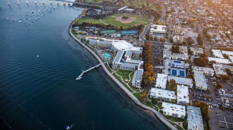 <b>Coronado Island Marriott Resort & Spa Exterior</b>. Images powered by <a href="https://www.leonardoworldwide.com/" title="Leonardo Worldwide" target="_blank">Leonardo</a>.