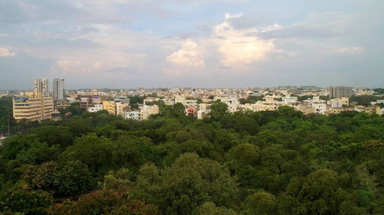 <b>Hyderabad Marriott Hotel & Conv Centre Exterior</b>. Images powered by <a href="https://www.leonardoworldwide.com/" title="Leonardo Worldwide" target="_blank">Leonardo</a>.
