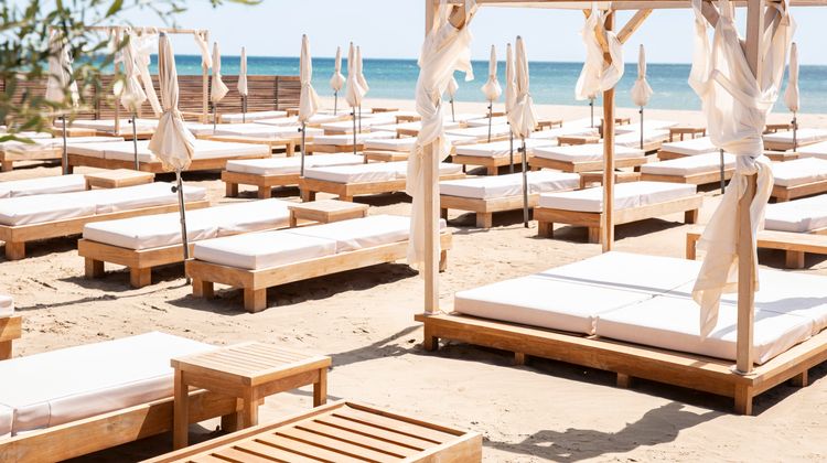 Chateau l'Hospitalet Beach