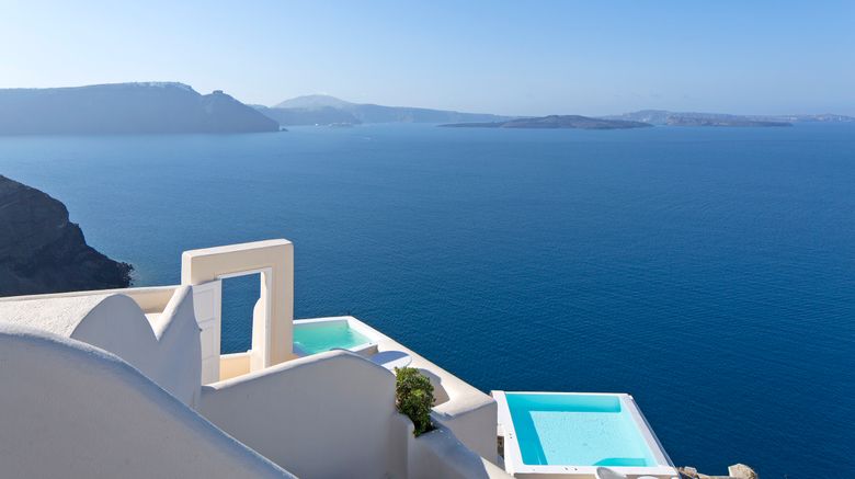 <b>Canaves Oia Suites & Spa Exterior</b>. Images powered by <a href="https://www.leonardoworldwide.com/" title="Leonardo Worldwide" target="_blank">Leonardo</a>.