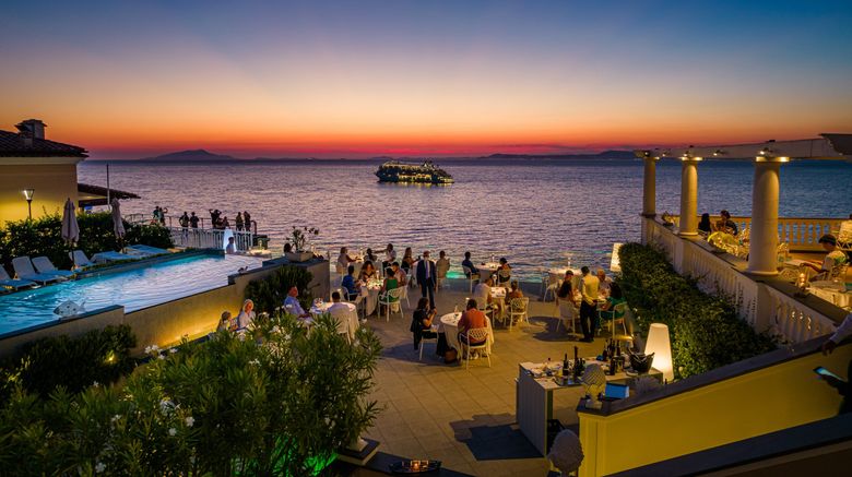 <b>Hotel Corallo Sorrento Restaurant</b>. Images powered by <a href="https://www.leonardoworldwide.com/" title="Leonardo Worldwide" target="_blank">Leonardo</a>.