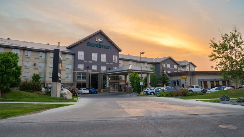 Sandman Hotel  and  Stes Calgary South Exterior. Images powered by <a href="https://www.leonardoworldwide.com" target="_blank" rel="noopener">Leonardo</a>.